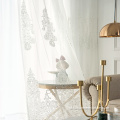 Tekstil Beranda 3D Bordir Tulle Tulle Beaded Curtain